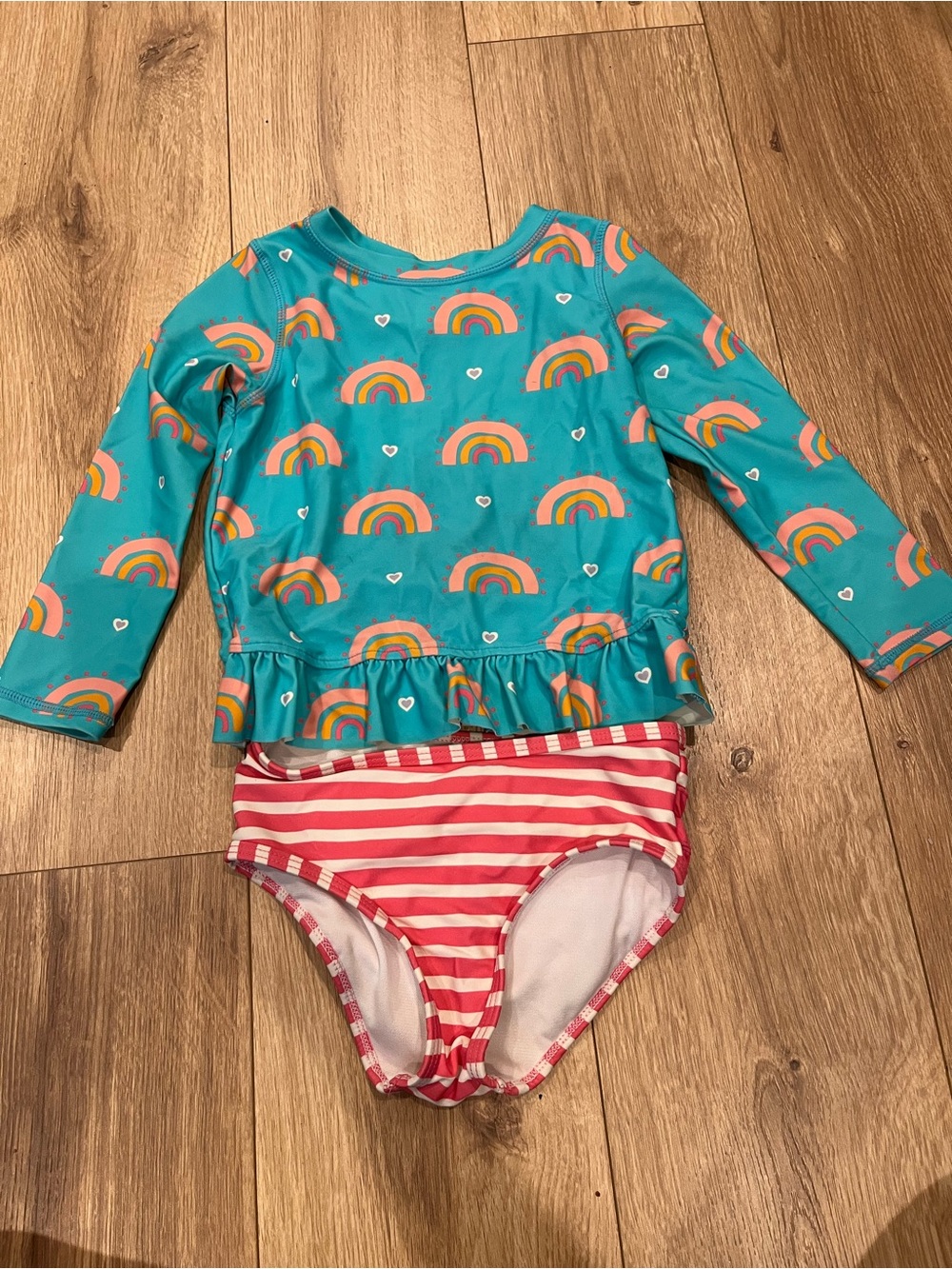 RuffleButts 3T 2 piece bathing suit